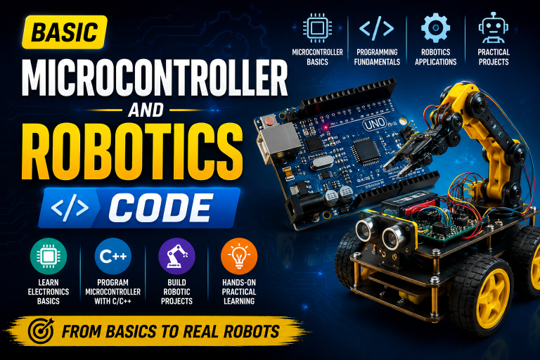 AI-Powered Microcontroller & Robotics Coding Build Smart, Real-World Projects